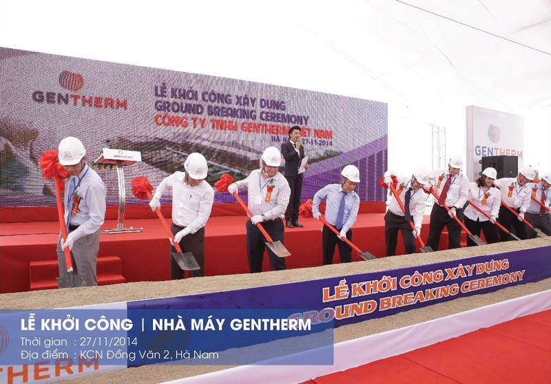 Lễ khởi công nhà máy Gentherm
